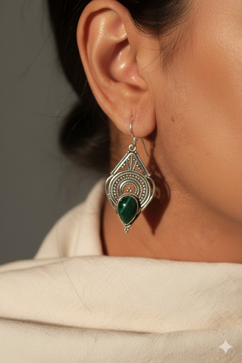 Mystic Mandala Earrings