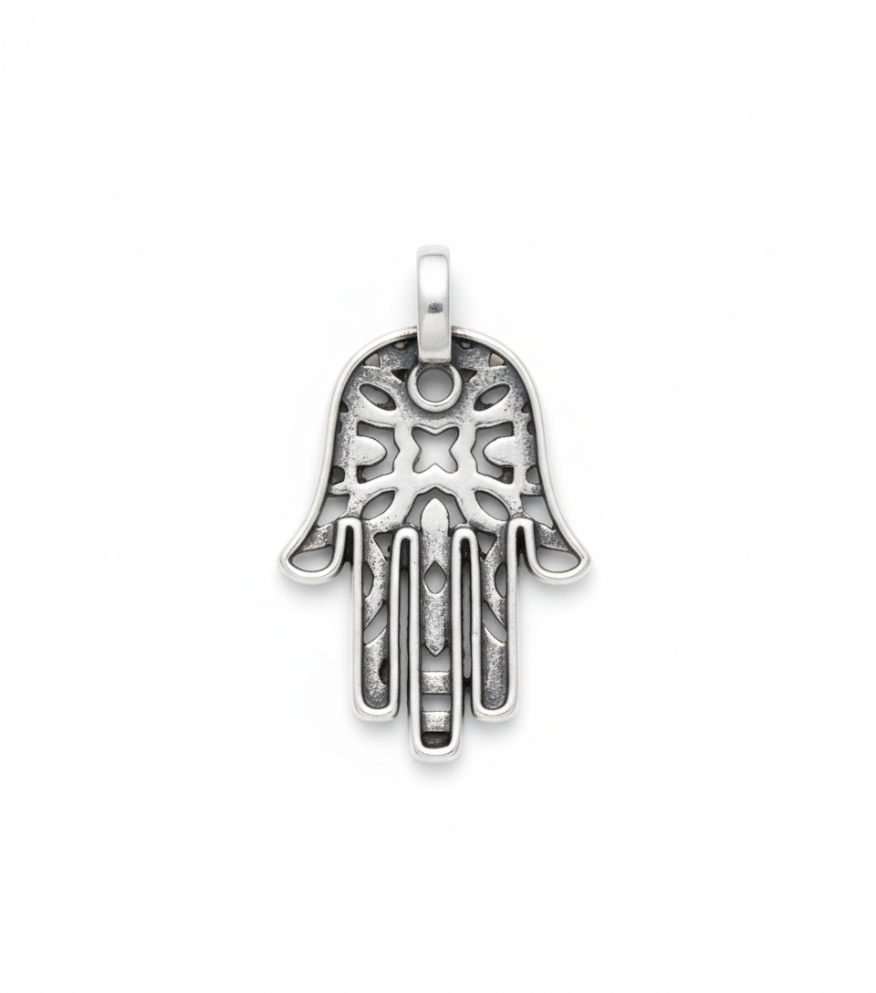 Artisanal Hamsa Neckpiece