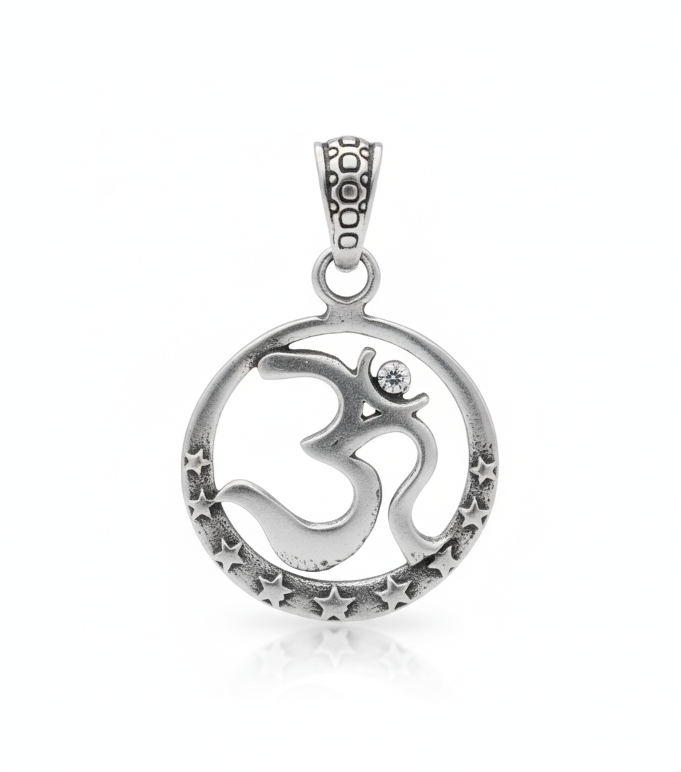 Sacred Om Neckpiece