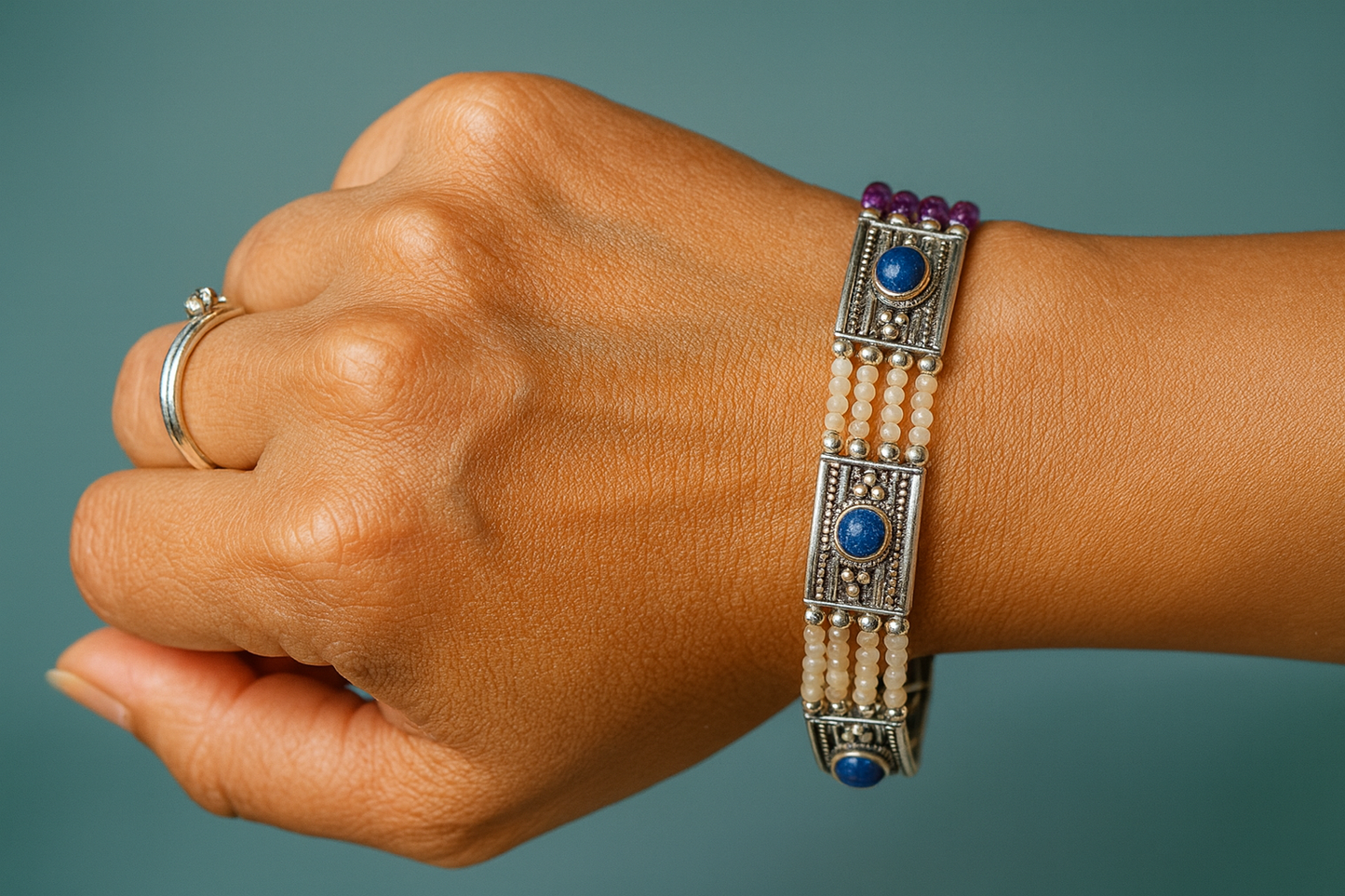 Royal Gardens Multi-Strand Bracelet