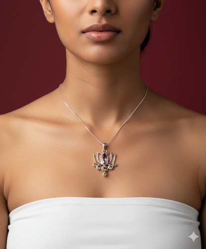 Lotus Awakening Neckpiece