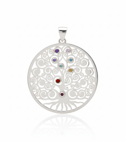 Chakra Tree Neckpiece