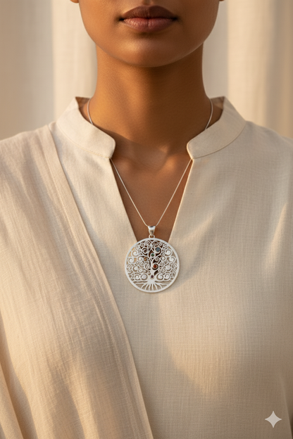 Chakra Tree Neckpiece