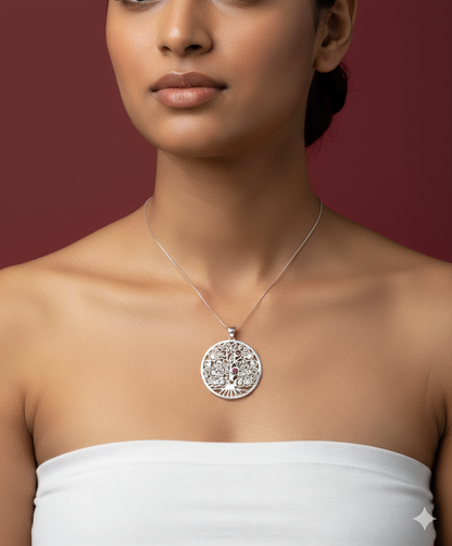 Chakra Tree Neckpiece