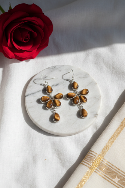 Sahara Sunset Tiger's Eye Floral Collection