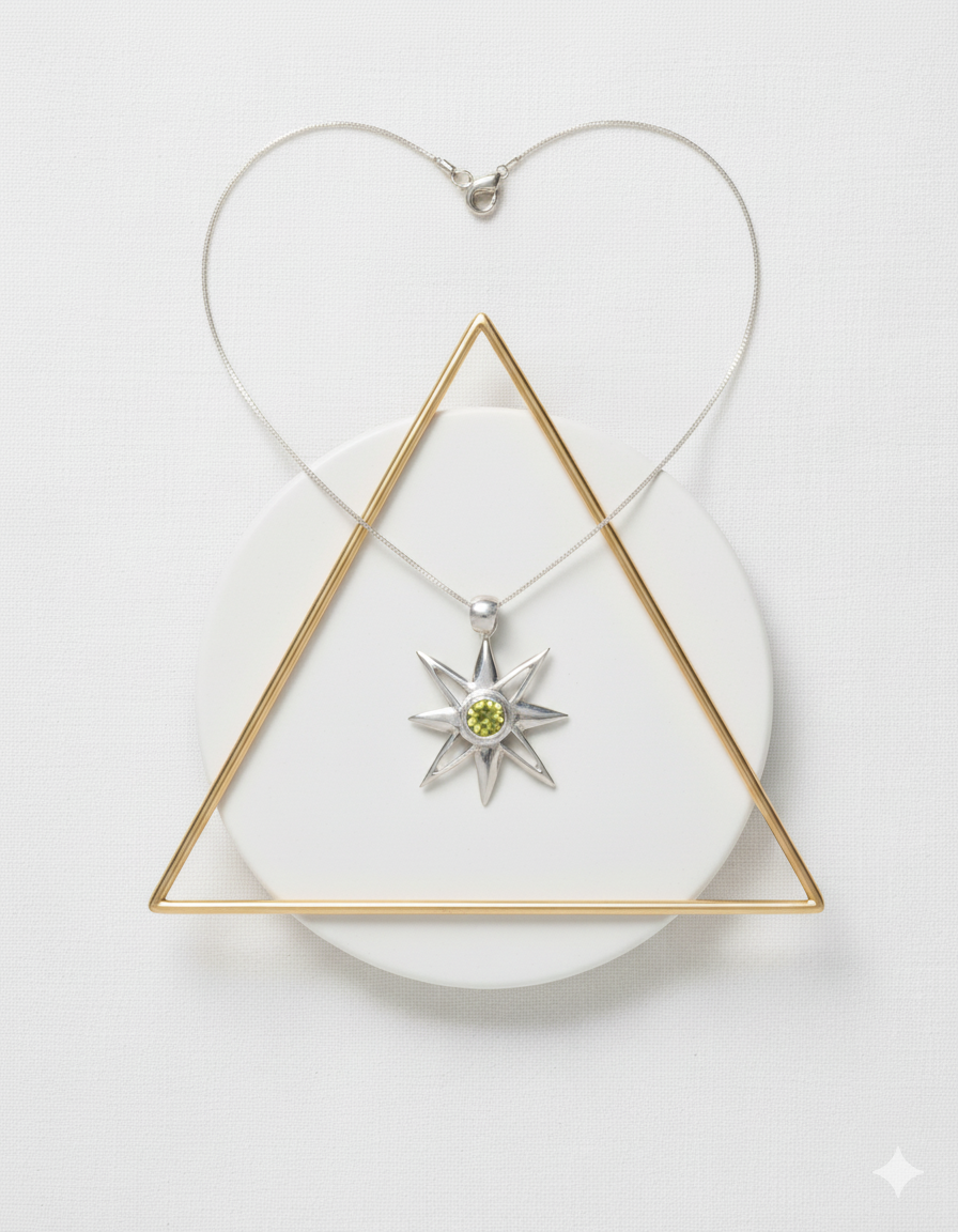 Lime Burst Neckpiece