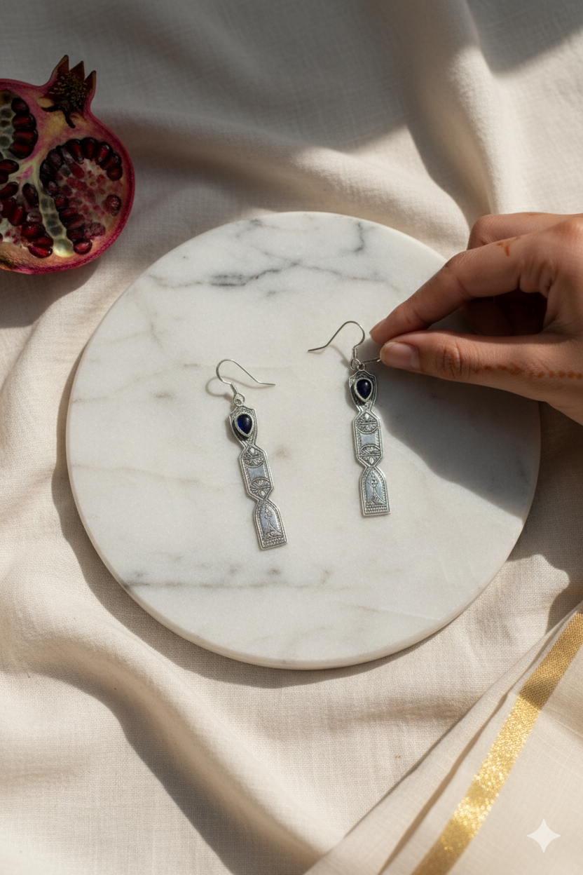 Obsidian Dreams Sterling Drops