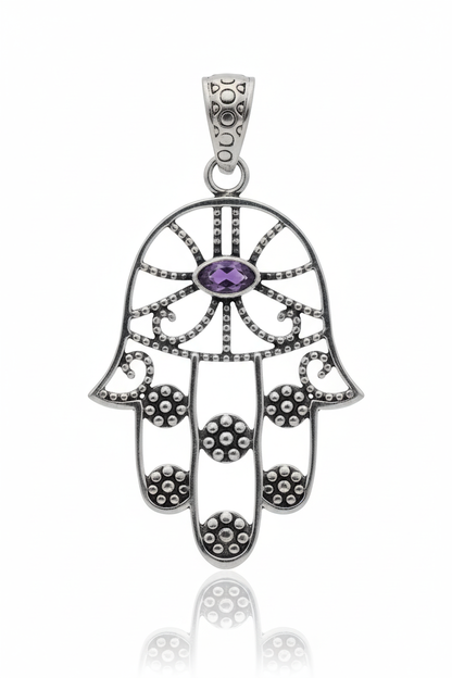 Imperial Hamsa Neckpiece