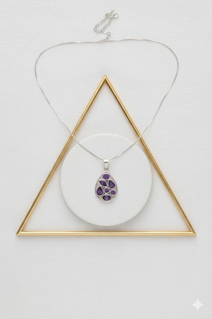 Jeweled Drop Neckpiece