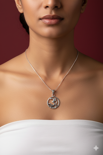 Sacred Om Neckpiece