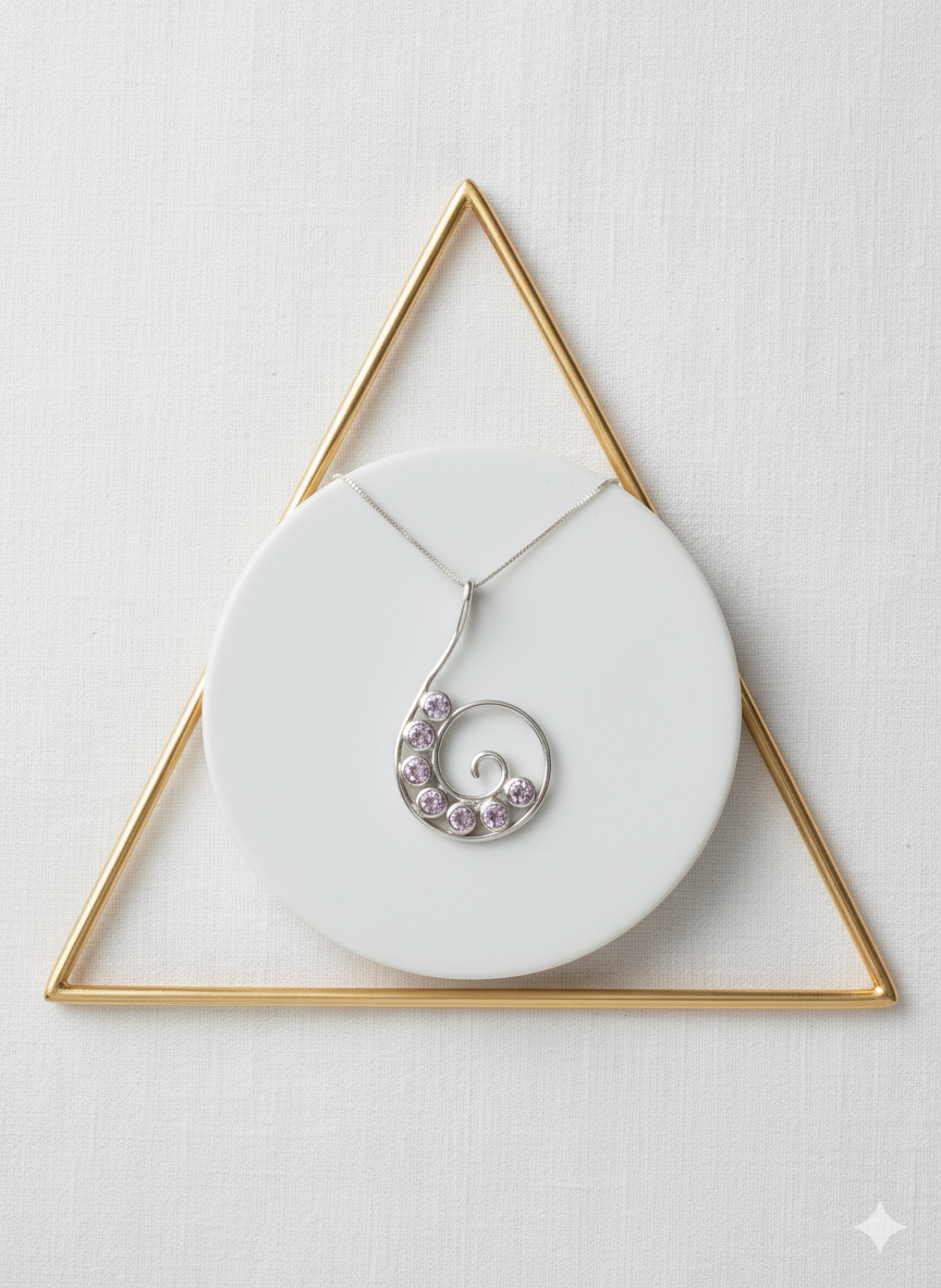 Serenity Spiral Neckpiece