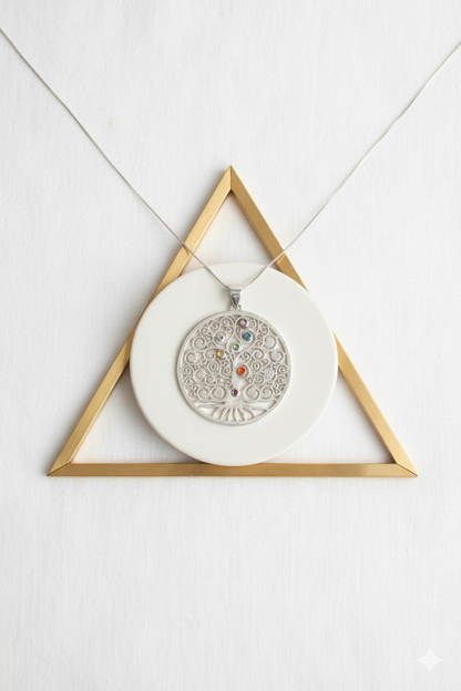 Chakra Tree Neckpiece