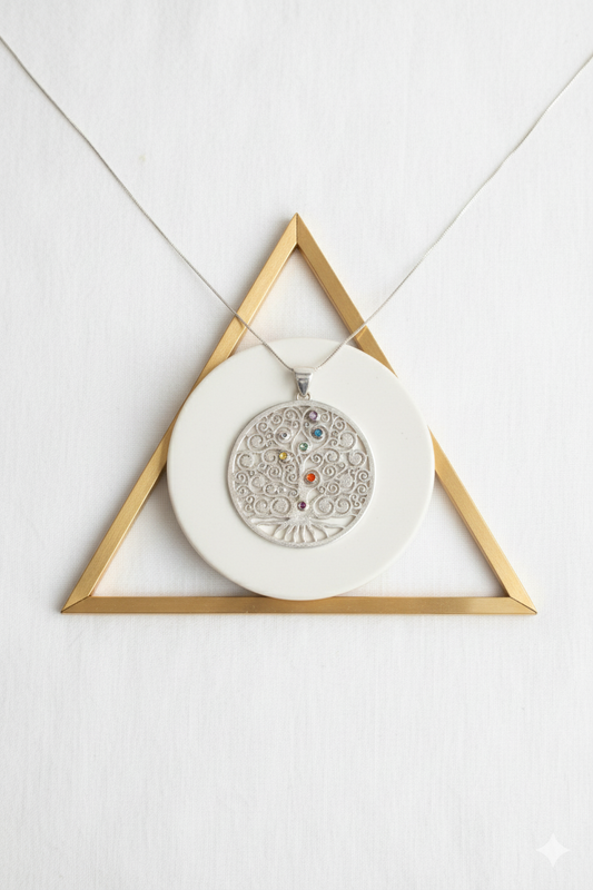 Chakra Tree Neckpiece