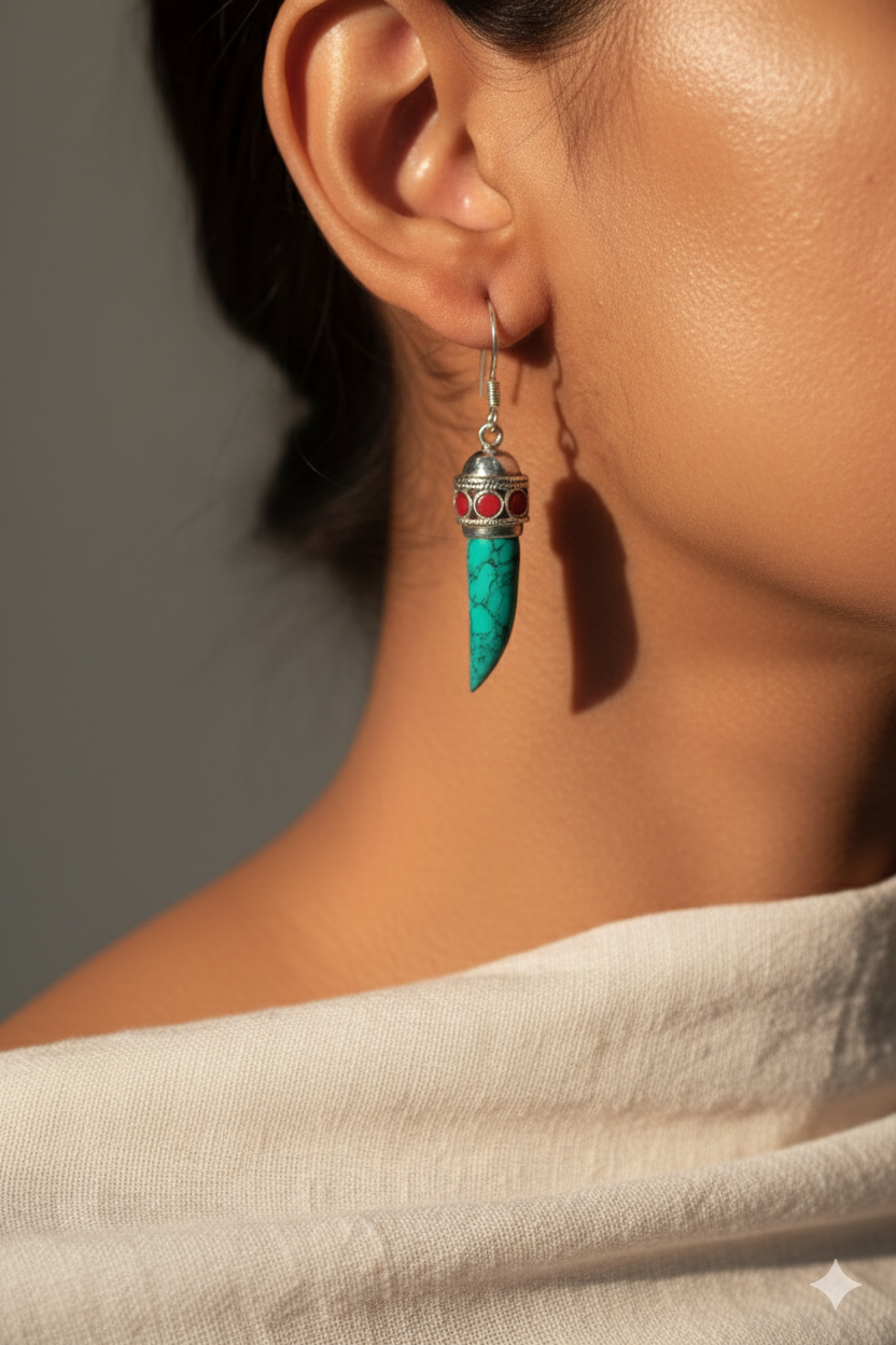 Sedona Sunset Spike Earrings