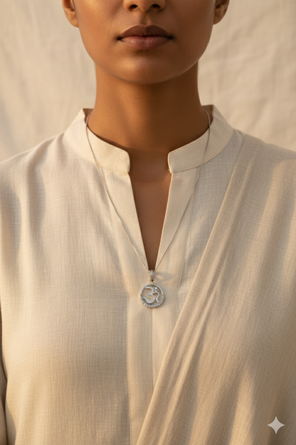 Sacred Om Neckpiece
