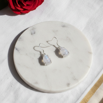 Mystic Moon Sterling Silver Moonstone Drops
