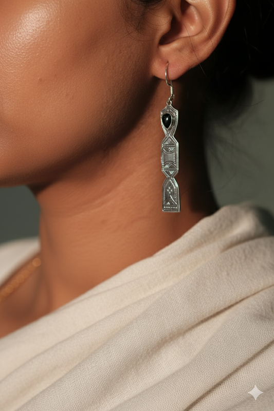 Obsidian Dreams Sterling Drops