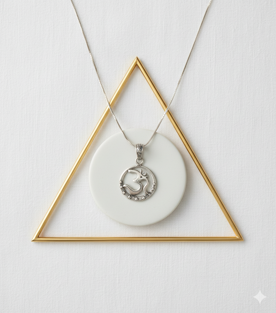 Sacred Om Neckpiece
