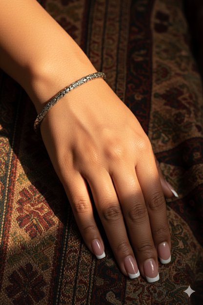 The Venetian Serpentine Sterling Silver Bracelet