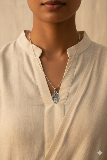 Classic Hamsa Neckpiece