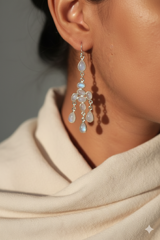 Moonlight Filigree Drops