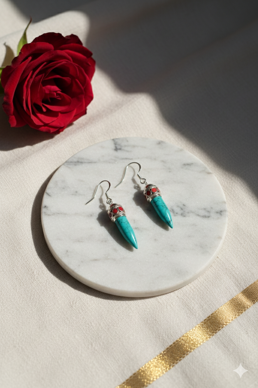 Sedona Sunset Spike Earrings